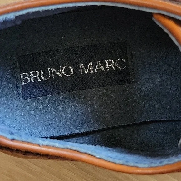 *3/$15* Bruno Marc Brown Boys Dress Shoes Size 10 - Picture 6 of 10
